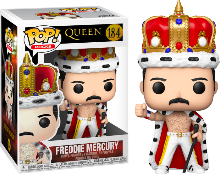 

Фигурка Funko Pop Фанко Поп Квин Фредди Меркьюри Queen Freddie Mercury 10 см Q FM 184