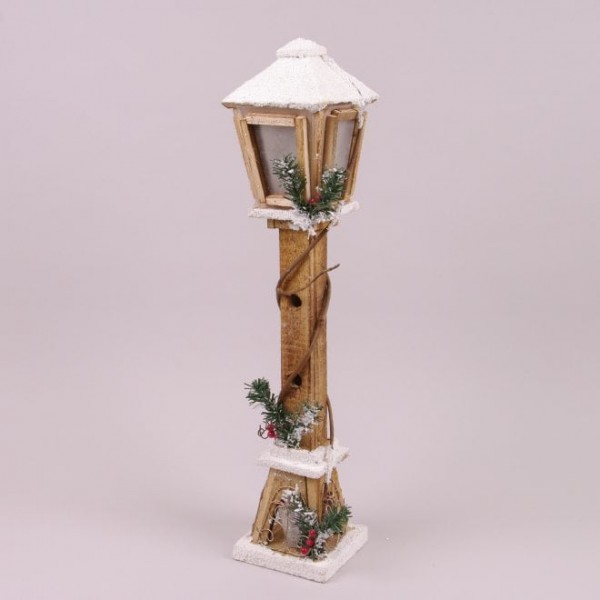 

Декорация Фонарь с LED подсветкой Flora 34278 (NAT09737)