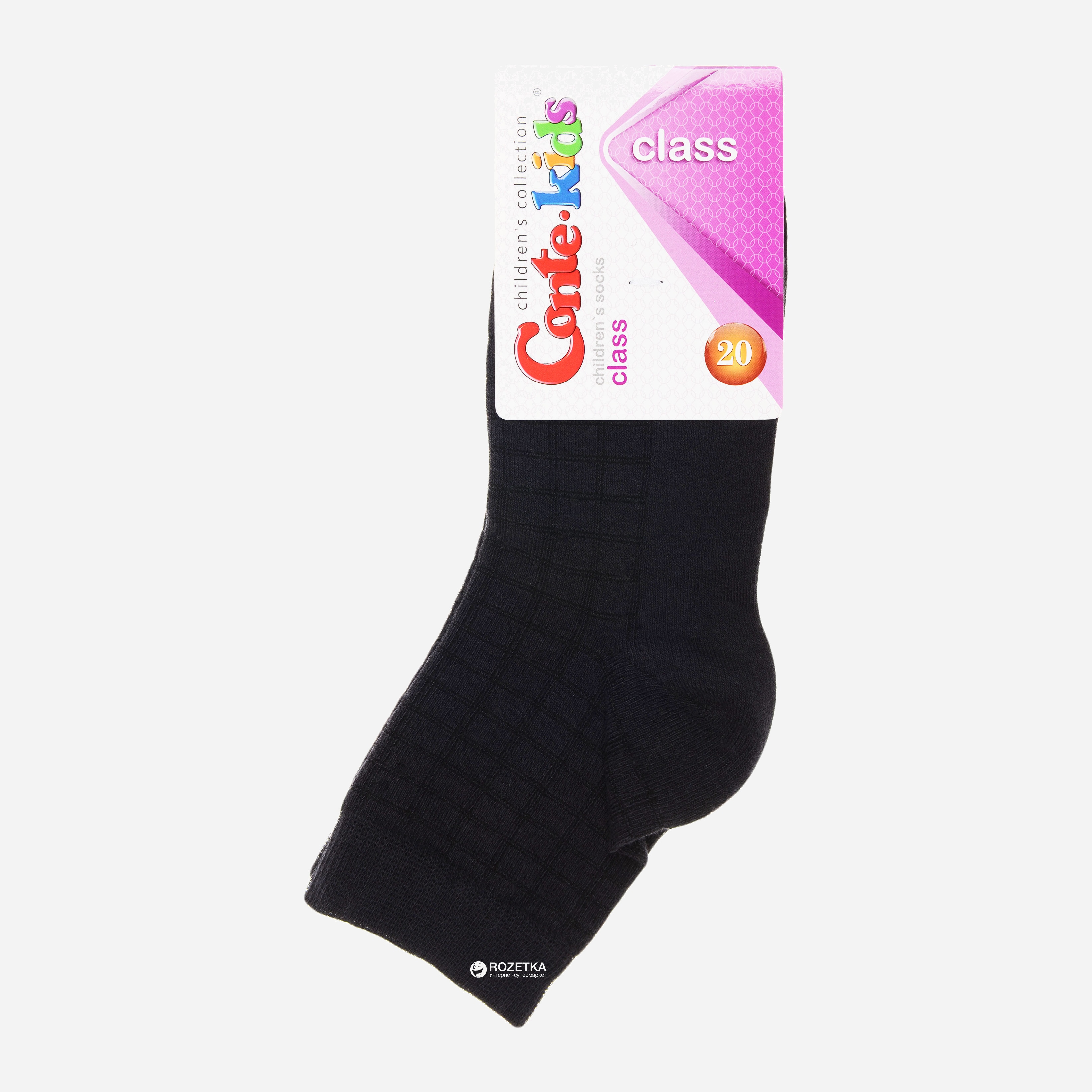 

Носки Conte Kids Class-13C-9CП-155  Графит, Носки Conte Kids Class-13C-9CП-155 20 Графит