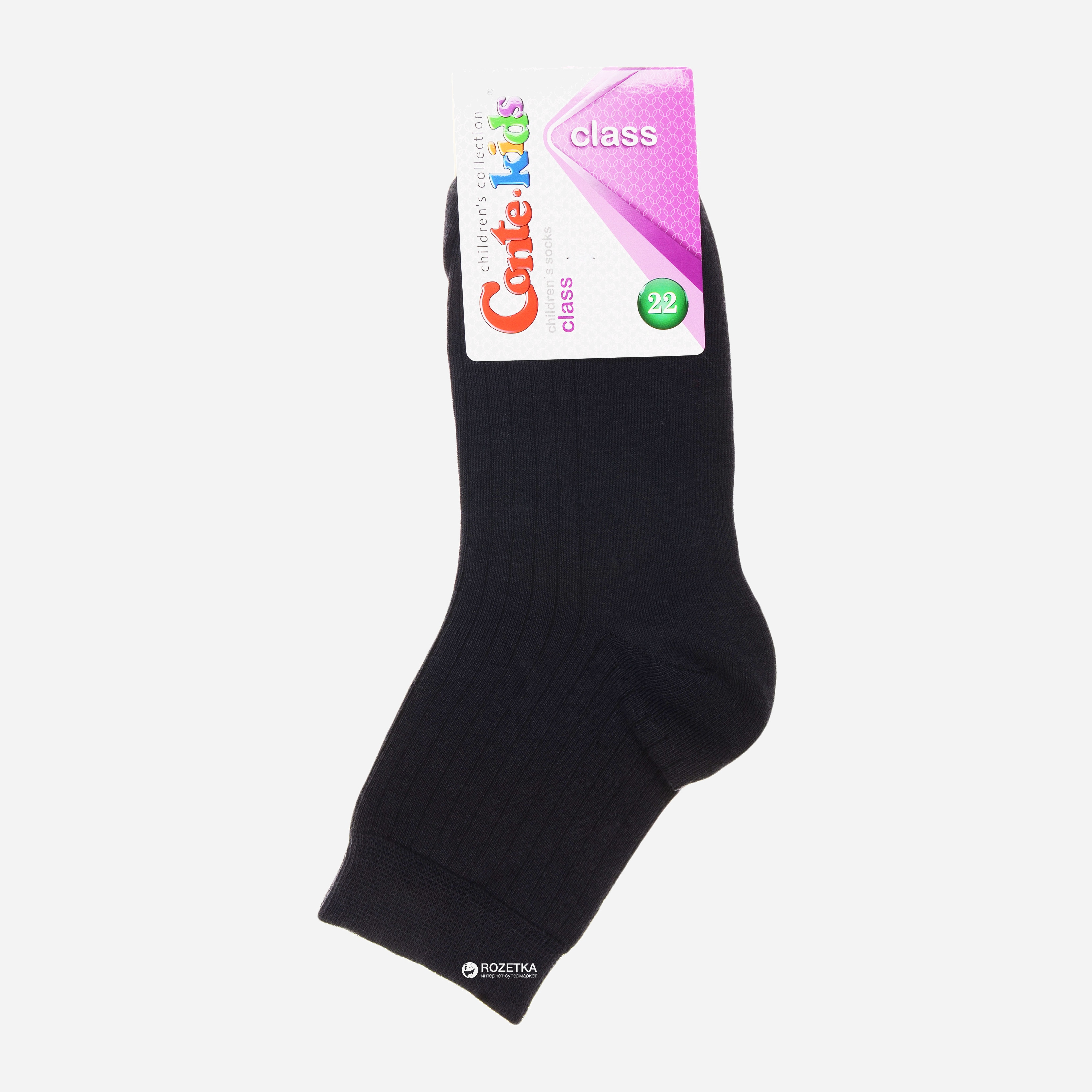 

Носки Conte Kids Class-13C-9CП-156  Графит, Носки Conte Kids Class-13C-9CП-156 22 Графит