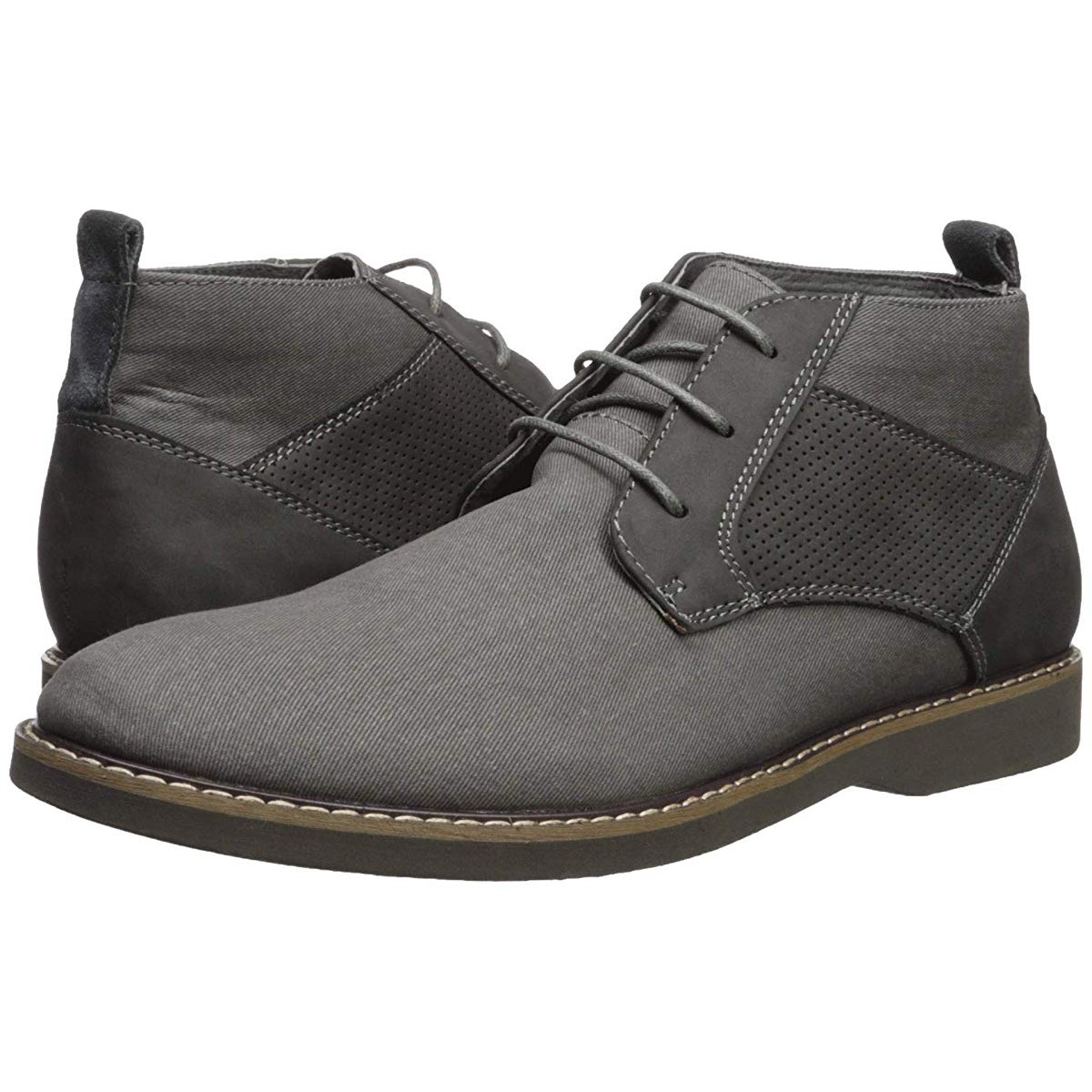 

Ботинки Steve Madden Dunken Grey Canvas, 41.5 (265 мм)