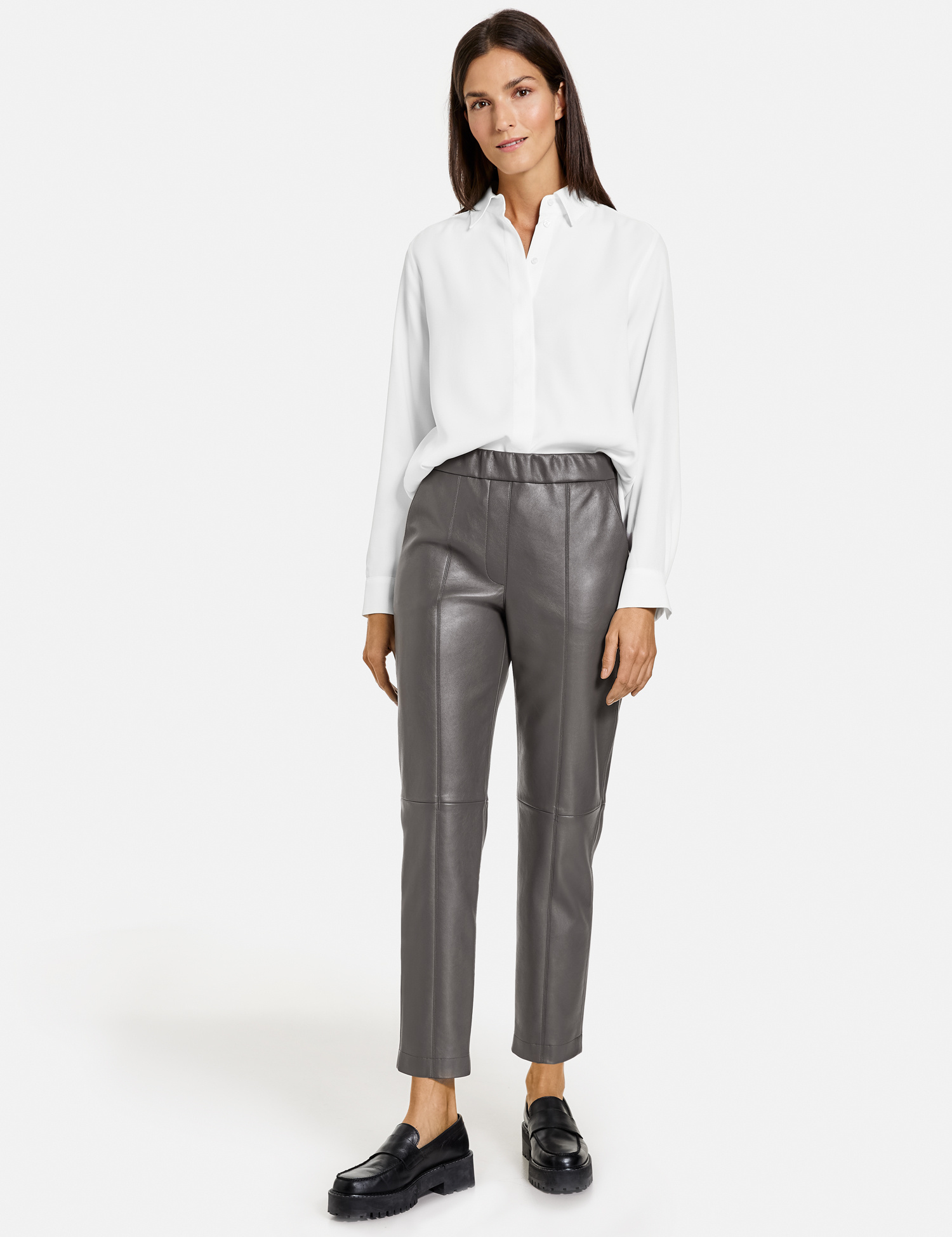 

Брюки Gerry Weber  Серые 620028.31305, Брюки Gerry Weber 46 Серые 620028.31305