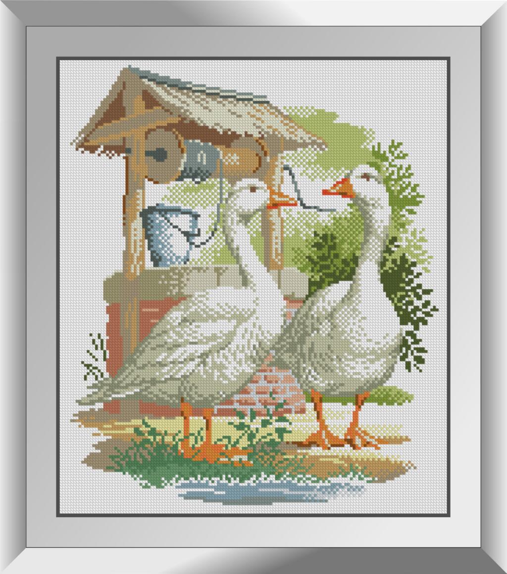 

Набор алмазной живописи Dream Art Гуси