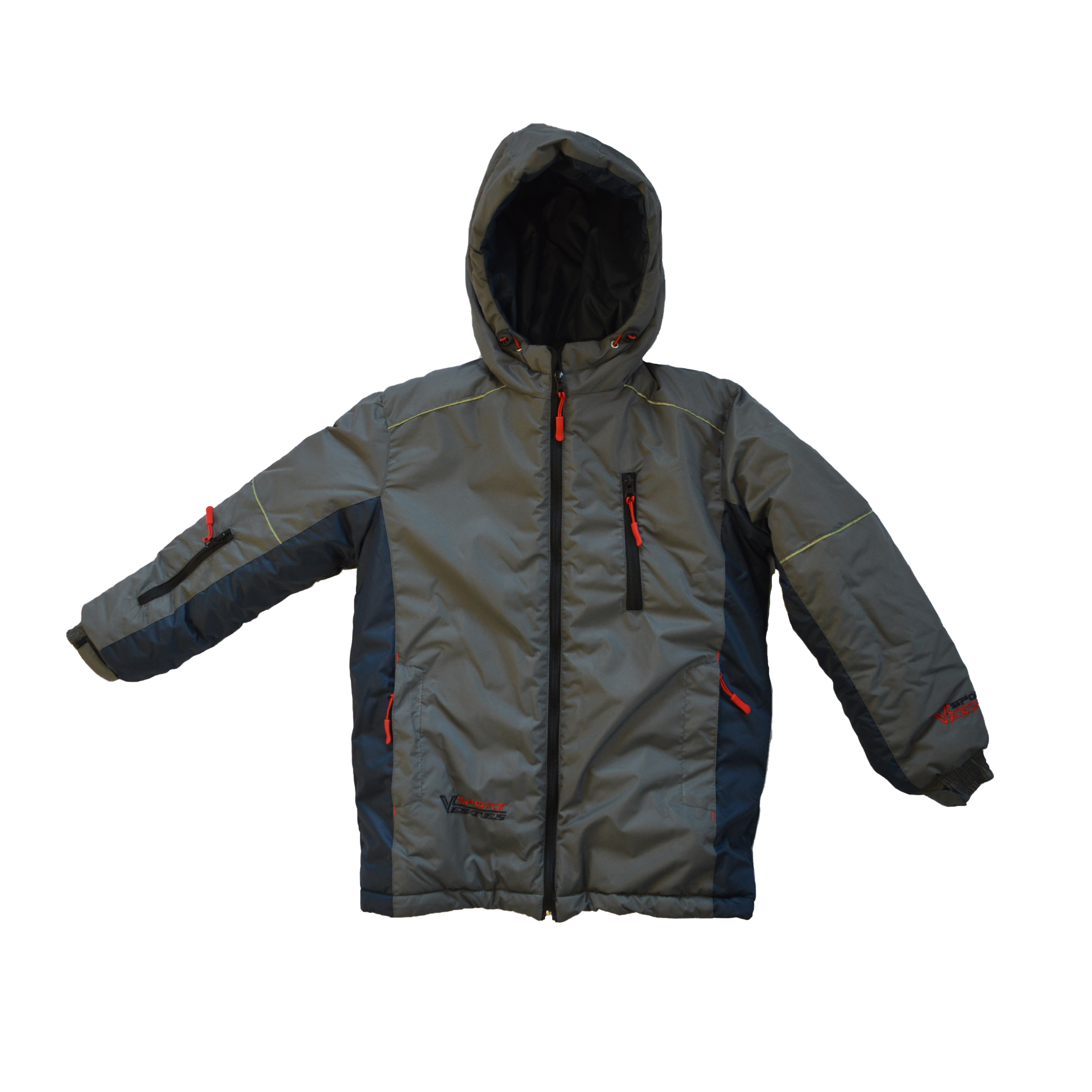 

Куртка Vestes KY-045 р72 140см серый 66780