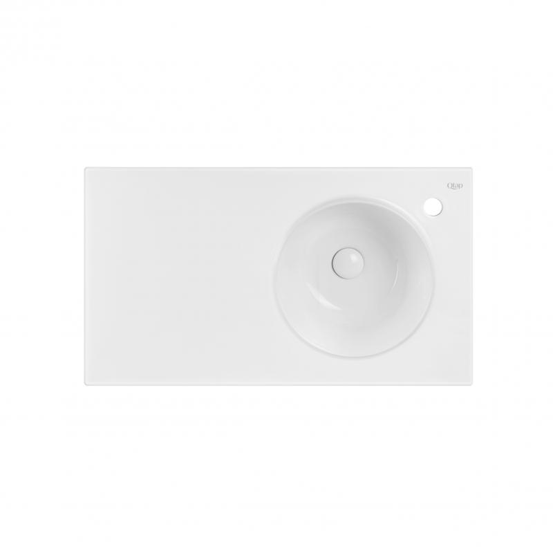 

Раковина подвесная моноблок Qtap Virgo WHITE QT1811FL8130ARRW SD00045908
