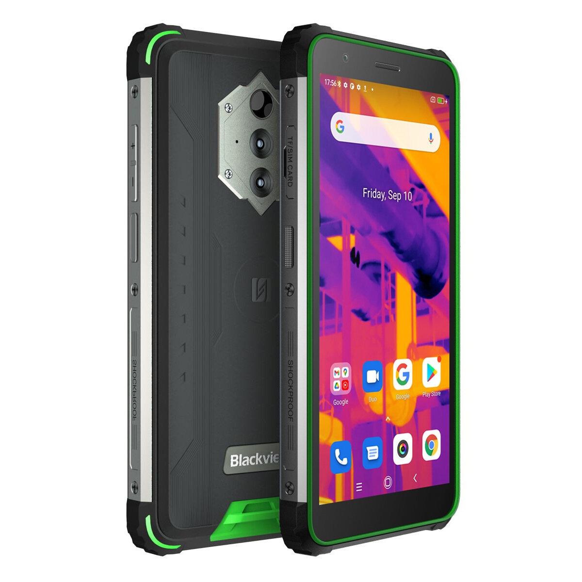 

Мобильный телефон Blackview BV6600 Pro 4/64Gb (тепловизор) Green