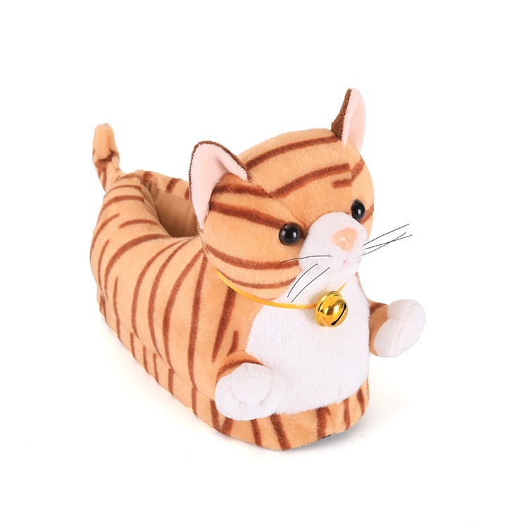 

Тапочки кигуруми Kigurumi Котик Детские Бежевый Плюшевые 25-32 (3107/1)