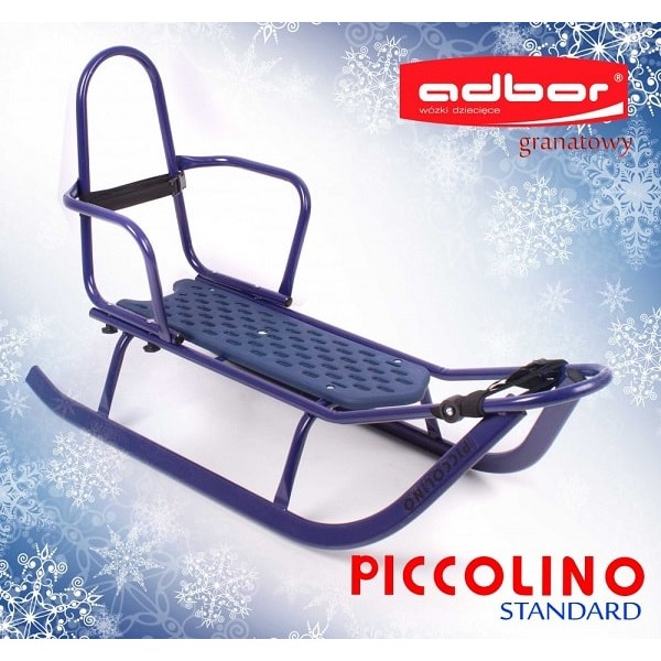 

Санки со спинкой Adbor PICCOLINO Синий