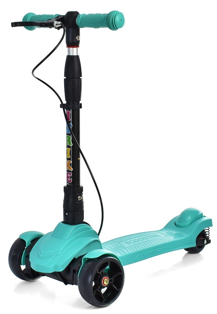 

Самокат Scooter MAXI JR3-060-40-GR Black-Turquoise (JR3-060-40)