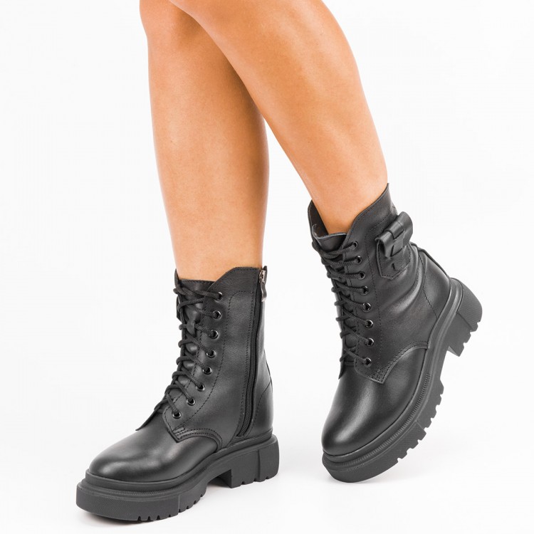 

Ботинки Winner Boots с кармашком черные 129-30 39