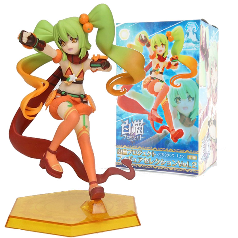 

Фигурка Микан Проект белая кошка Mikan Figure Selection Shironeko Project аниме 20,0 см anime VC 27.112