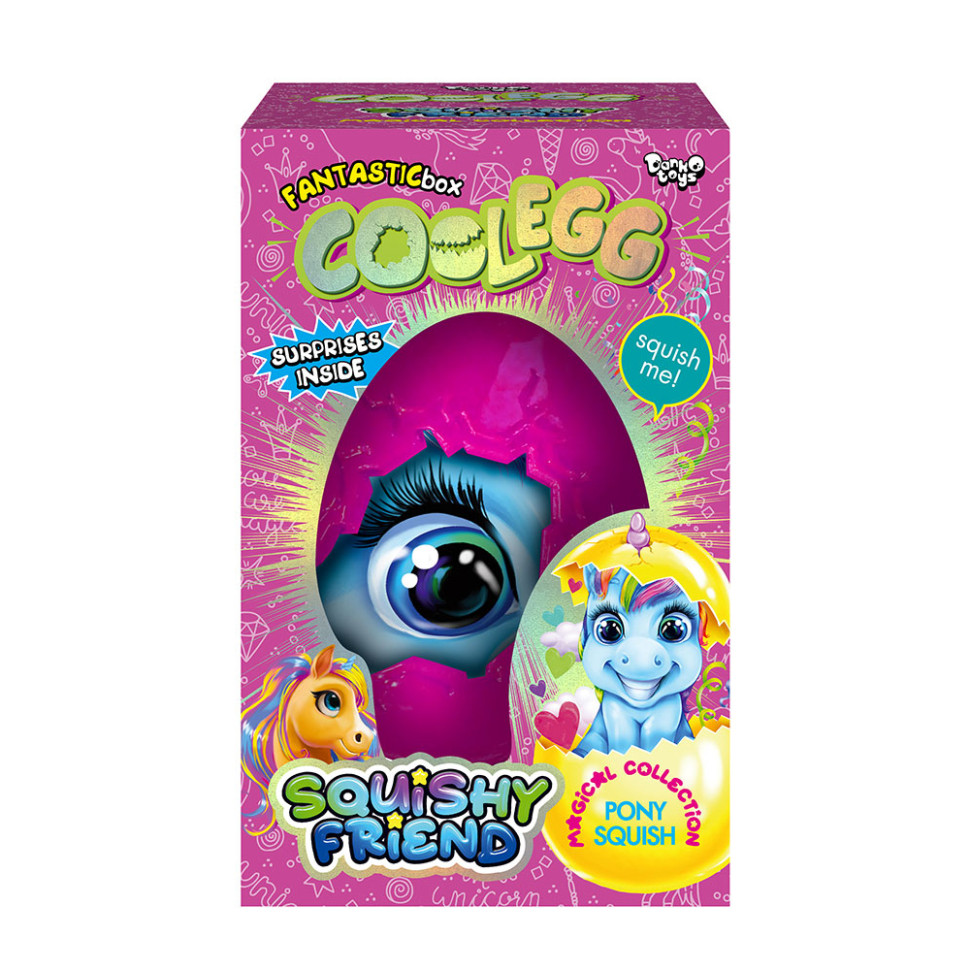 

Набор креативного творчества "Cool Egg" Danko Toys CE-02 ( CE-02-01)