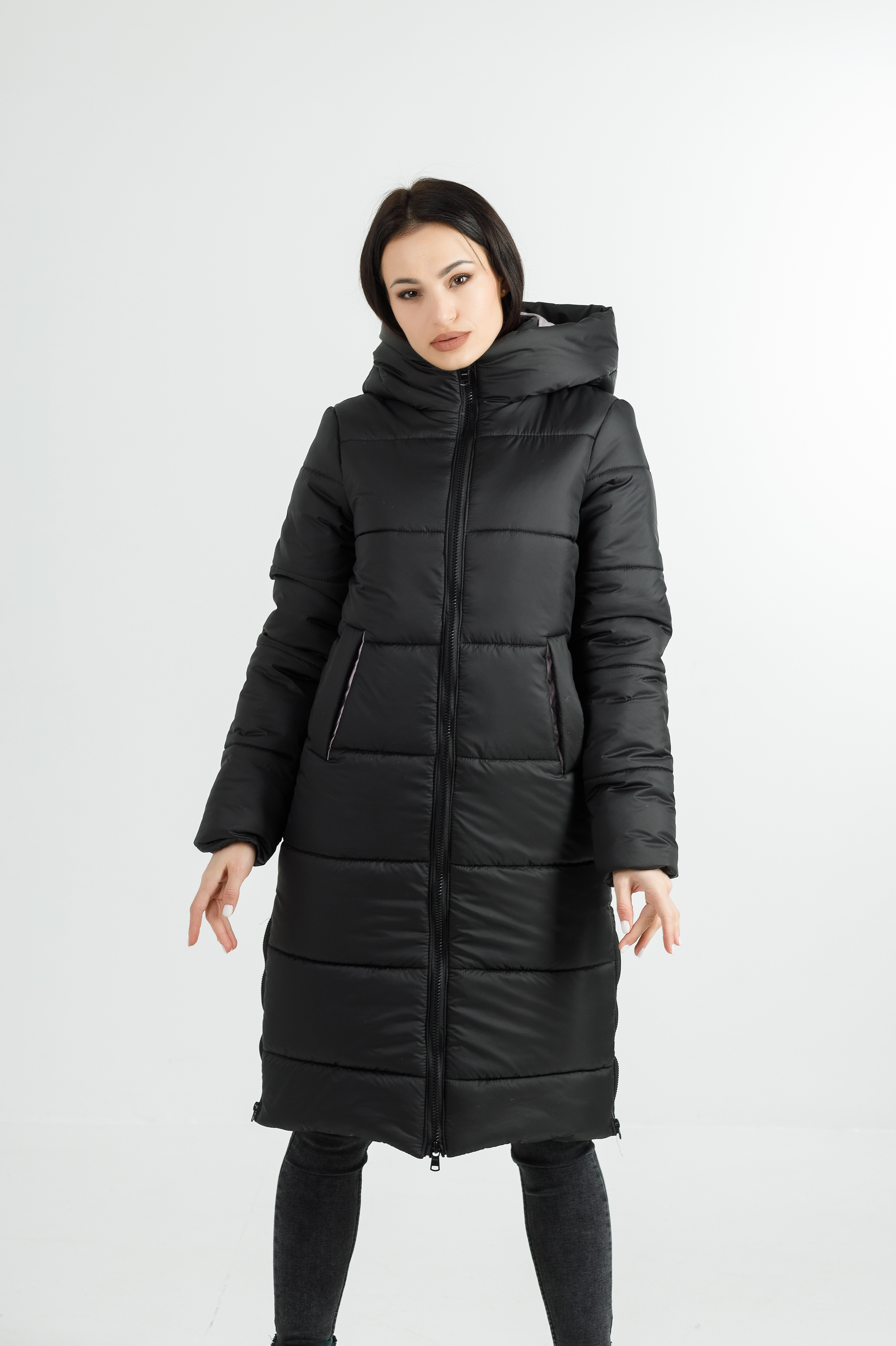 

Зимнее пальто Torry Дарси 50 чёрное (9700)