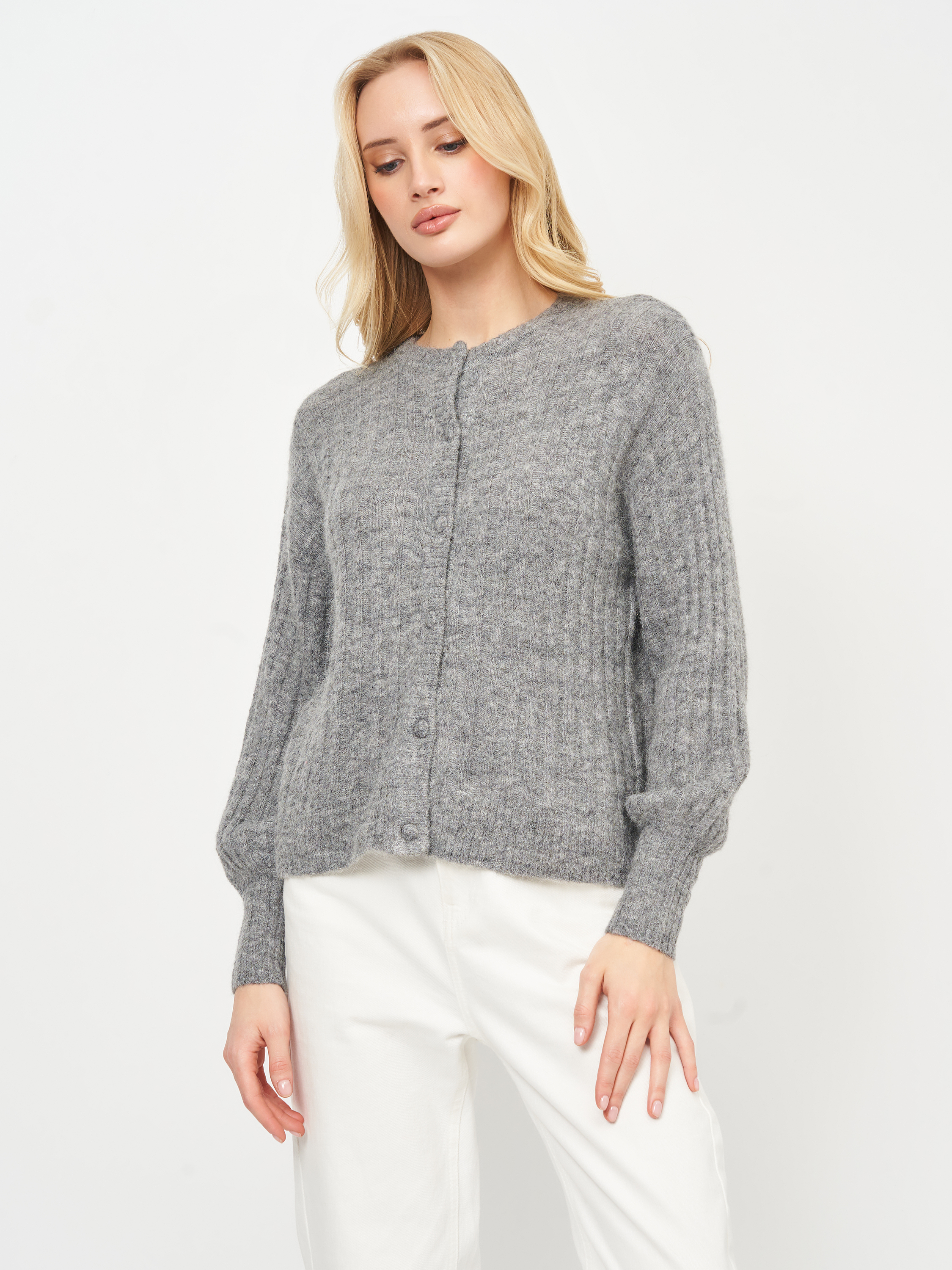 

Кардиган Moss Copenhagen XAZ274966HSAC / Серый, Кардиган Moss Copenhagen XAZ274966HSAC S/M Серый