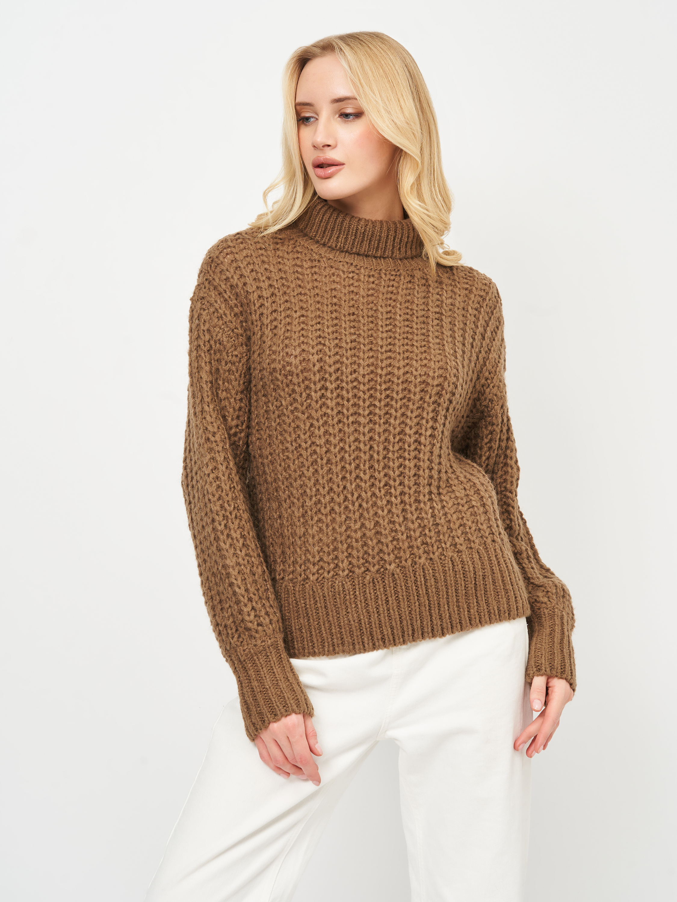 

Свитер Moss Copenhagen XAZ274917NRSL / Коричневый, Свитер Moss Copenhagen XAZ274917NRSL XS/S Коричневый