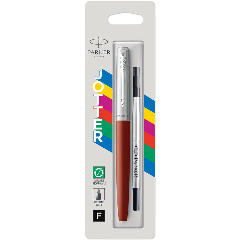

Ручка роллер Parker JOTTER 17 Standard Red CT RB блистер 15 726