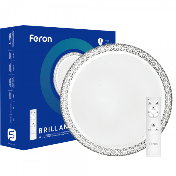 

Светодиодной светильник Feron AL5300 BRILLANT 36W