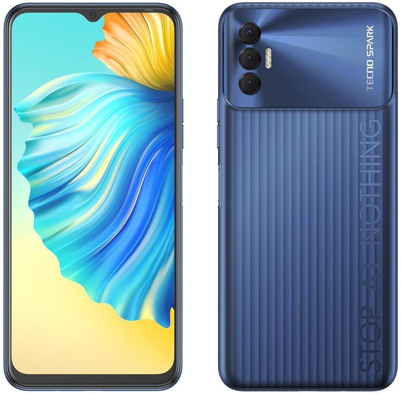 

Смартфон Tecno Spark 8p (KG7n) 4/64GB Dual Sim Atlantic Blue
