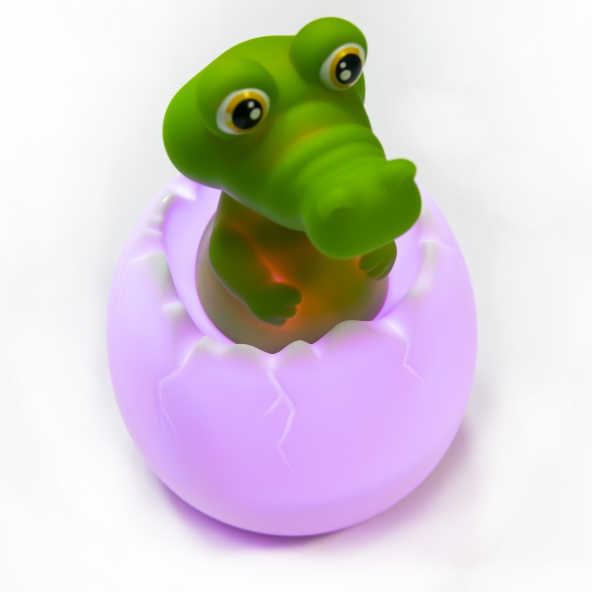 

Світильник нічник дитячий Egg Ball Animal World LED іграшка нічник "Крокодиля" (VS7004716)