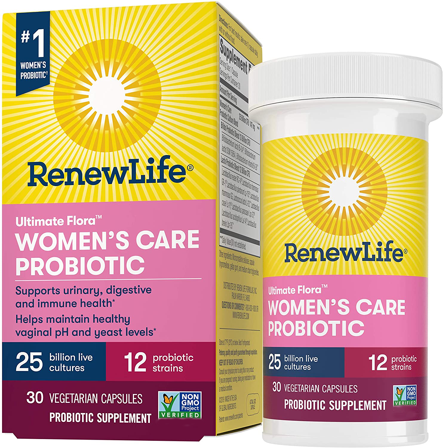 

Renew Life Ultimate Flora Women's Care Probiotics 30 кап (4384303949)