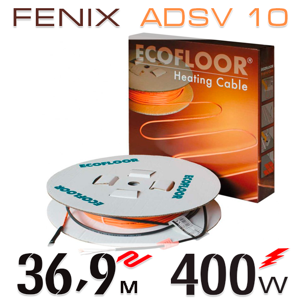 

Нагревательный кабель Fenix ADSV 10 Вт - 36,9 м