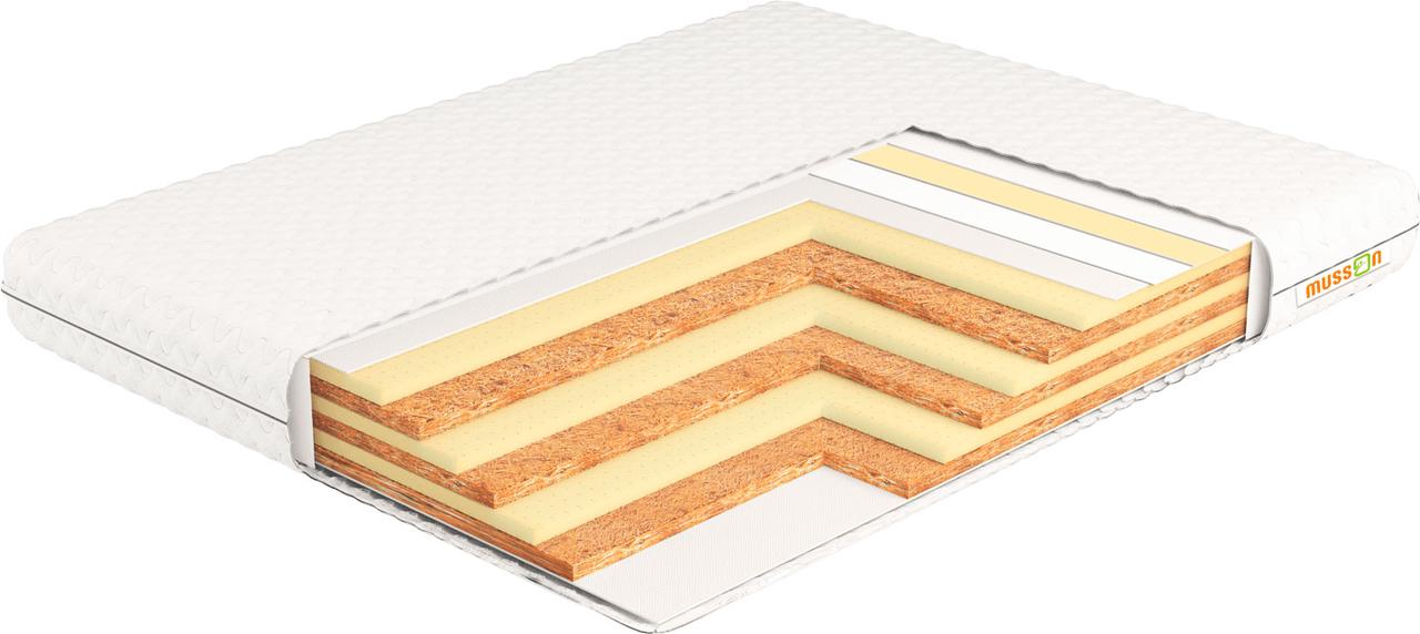 

Ортопедический матрас Musson Эколатекс Dual 80x190 см