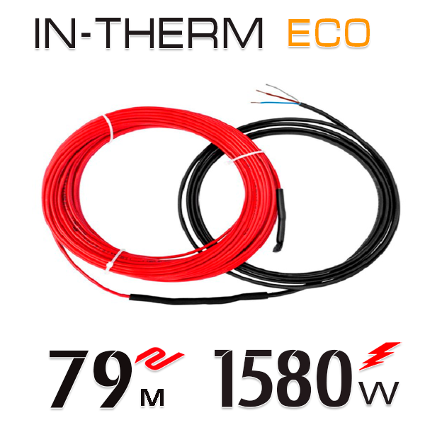 

Нагревательный кабель In-Therm ECO 20 Вт - 79 м