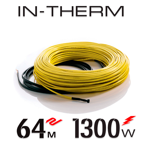 

Нагревательный кабель In-Therm 20 Вт - 64 м