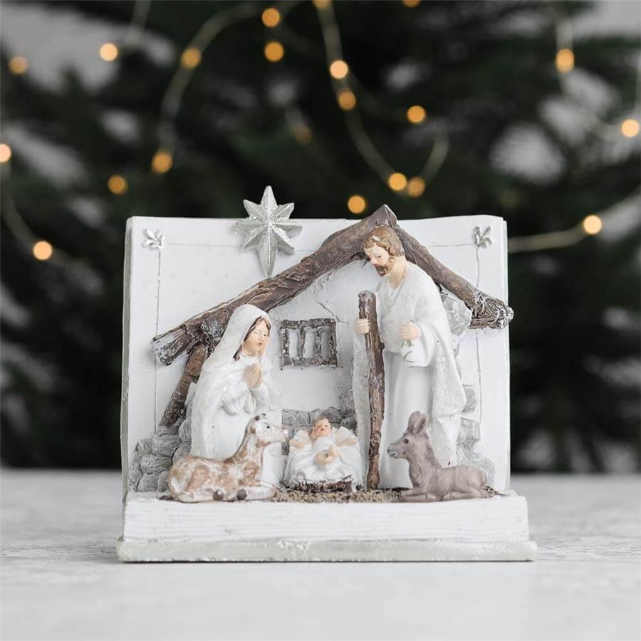 

Вертеп "Благая весть" 12*10*10 (2007-098), Керамика, Elisey