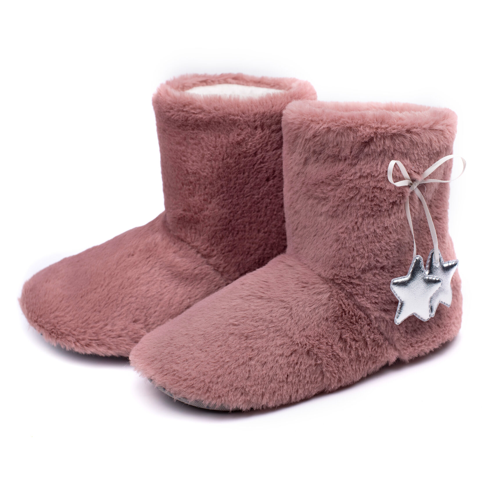 

Капці домашні Чобітки жіночі фліс CЖ-PRINT Purpul TWINS 4800 36-37 Коричневий