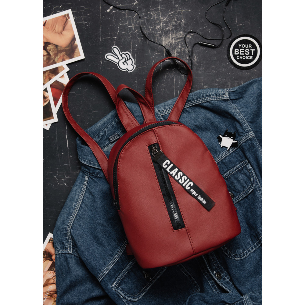 

Рюкзак для прогулянок Sambag Mane Classic Burgundy