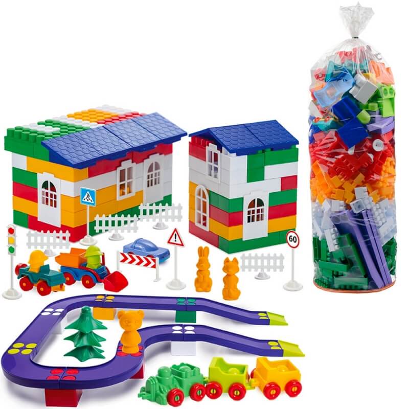 

Конструктор Colorplast Лідер №8 400 деталей (1920)