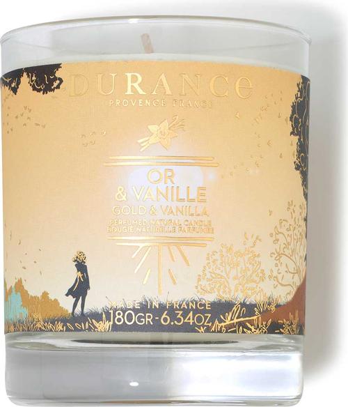 

Парфюмированная свеча Durance Perfumed Handcraft Candle 180 г Золото и ваниль