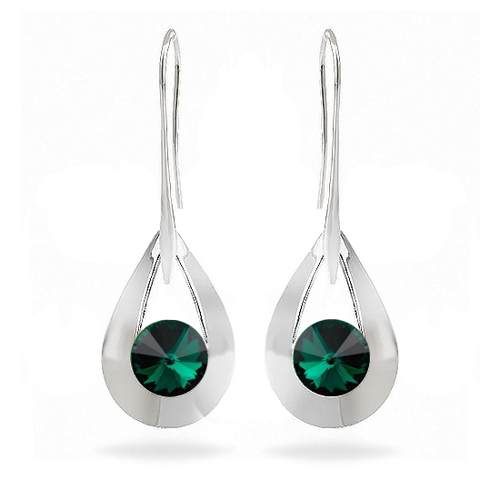 

Серьги KOBI LOREN 8 мм со Swarovski модели 7740-1166-13-32