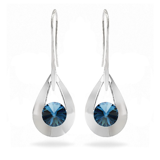 

Серьги KOBI LOREN 8 мм со Swarovski модели 7740-1166-20-32