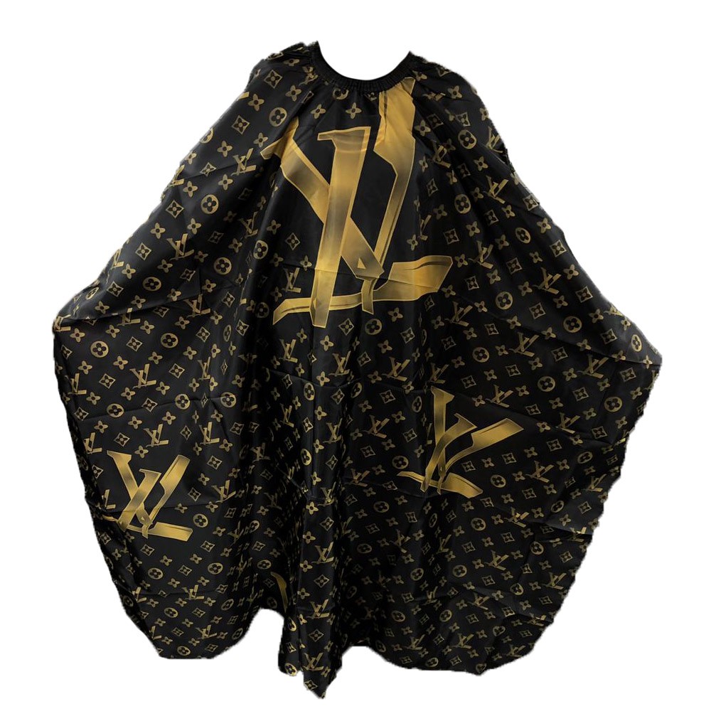 

Пеньюар (накидка) YRE с принтом Louis Vuitton ( черный с золотом)