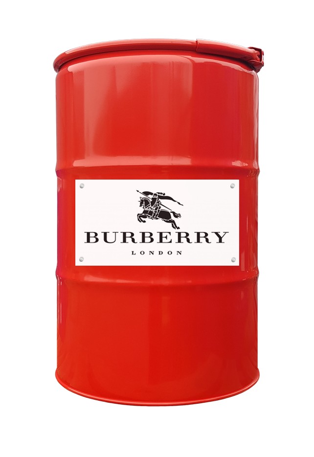 

Бочка дизайнерская в стиле LOFT (ЛОФТ) Тарне Рішення 1А2 внутреннее покрытие голубое 200л красная BURBERRY