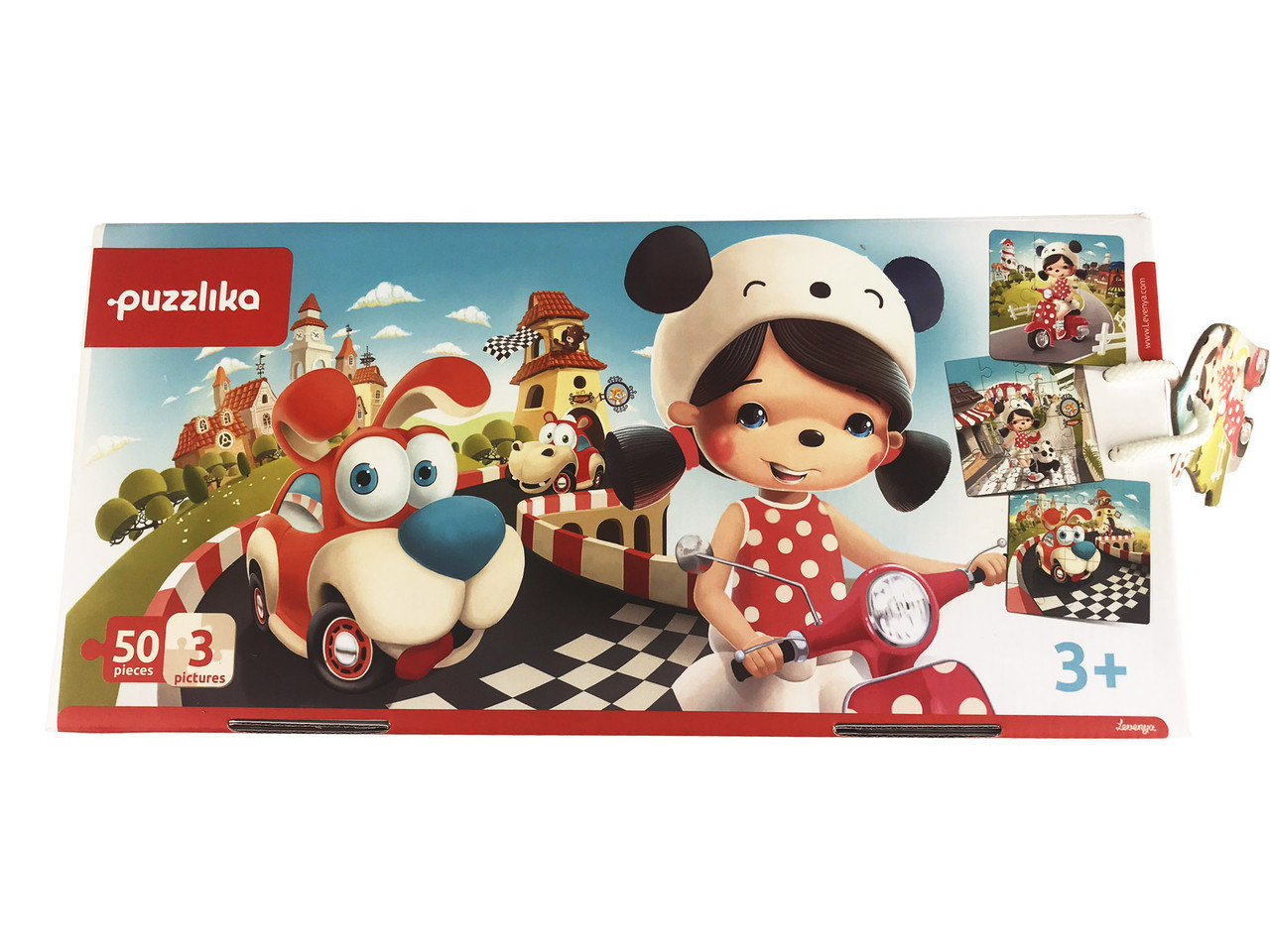 

Розвиваючий пазл Puzzlika 3 в 1 Щасливі історії 50 елементів (13081)