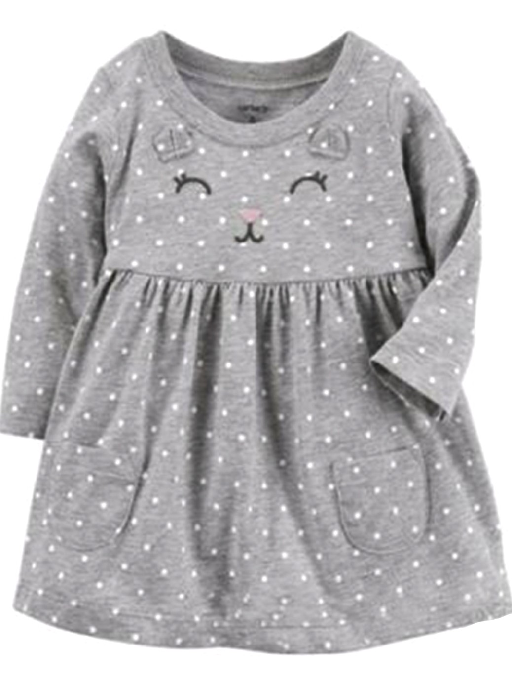 

Боди-платье Carters Серое 3М рост 55-61 см