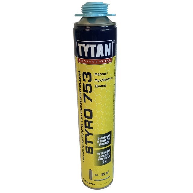 

Клей-пена TYTAN STYRO O2 753 (750 ml)