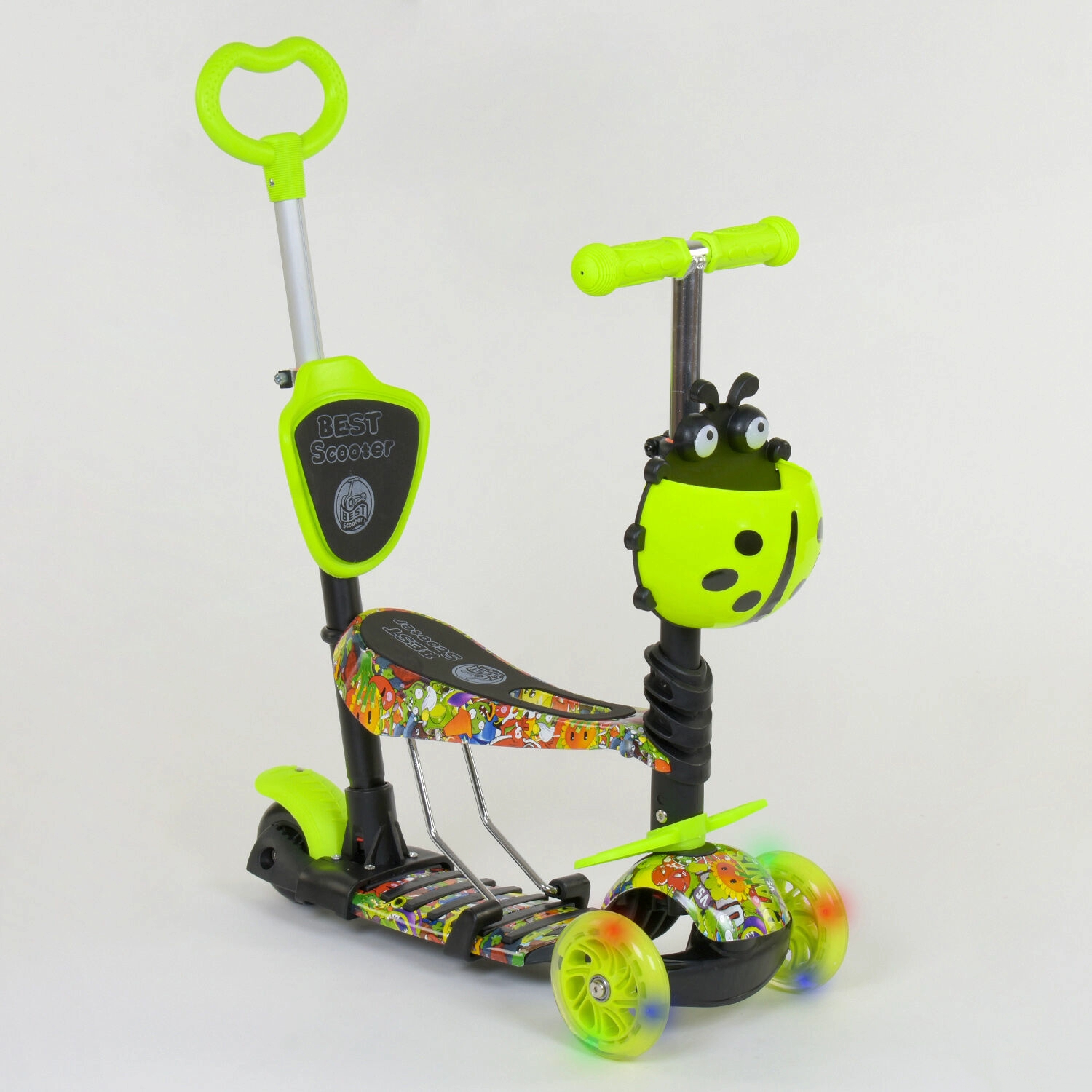 

Самокат Best Scooter 5в1 55945 Абстракция