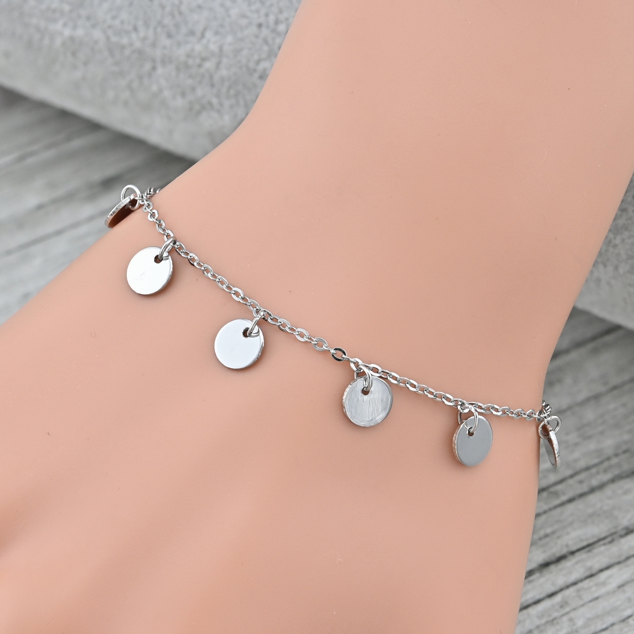 

Серебряный браслет ширина 1.5 мм 16+4