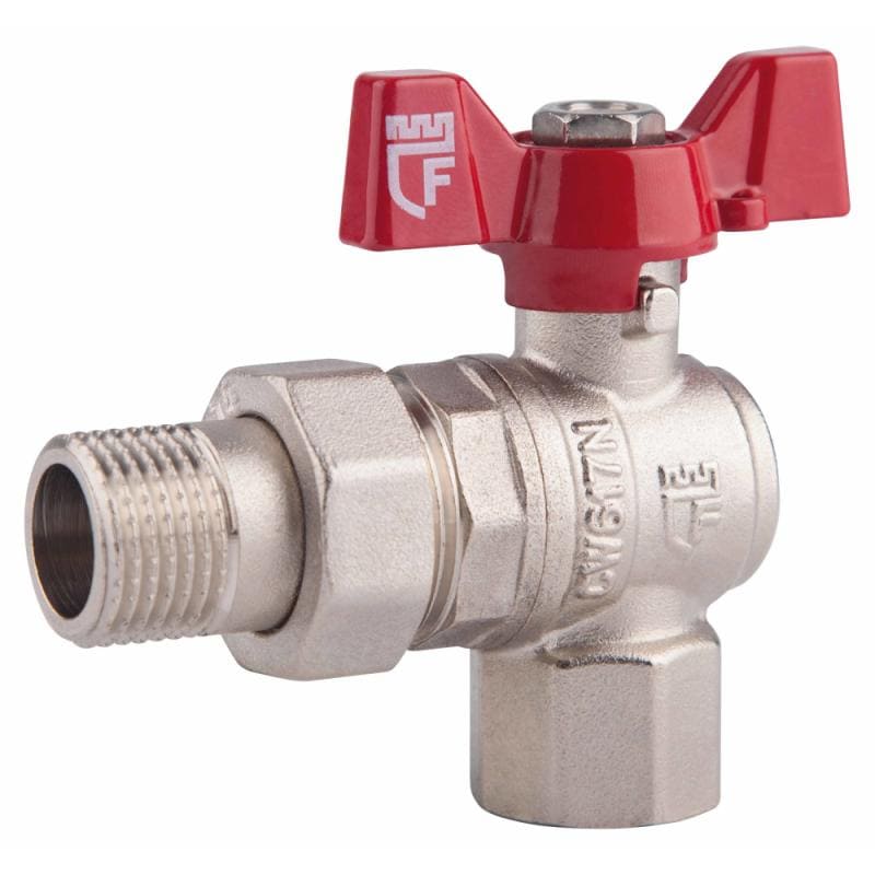 

Кран шаровой SD Forte 1/2" угловой (SF221W15)