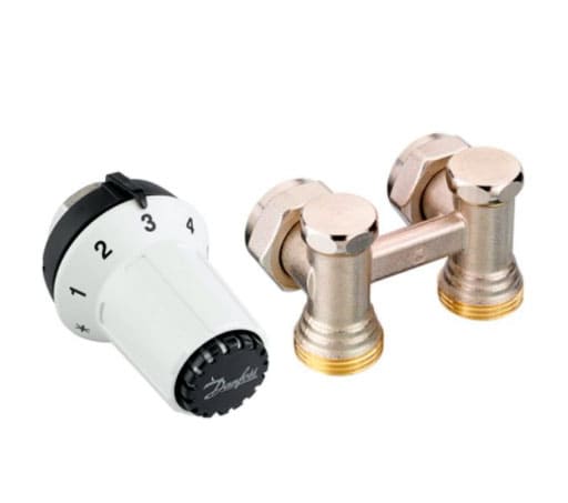 

Комплект радиаторный Danfoss RAS-CK+RLV-KS заднее подключение (013G5276)