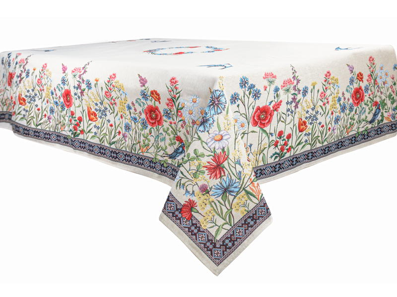 

Скатерть гобелен Elen Chamomille 732-012, 140х180 см
