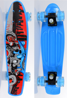 

Пенни борд Скейт Bambi MS 0749-12 Синий (IN09076)