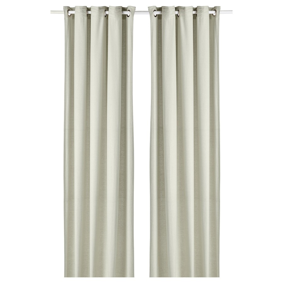 

Гардина IKEA MOALINA 145х300 см зелена (504.962.15)