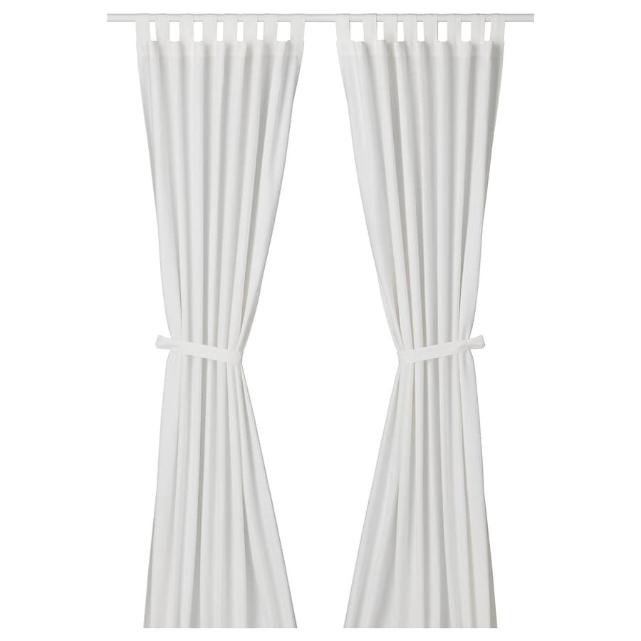 

Гардина IKEA LENDA 140х300 см біла (500.901.16)