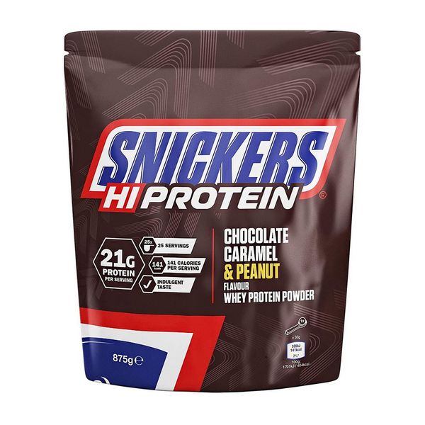 

Сывороточный протеин концентрат SNICKERS Hi Protein 875 грамм (337711)