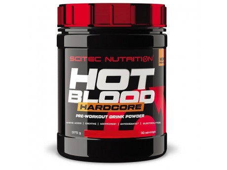 

Предтренировочный комплекс Hot Blood Hardcore Scitec Nutrition, 375 грамм Лимонад (296541)